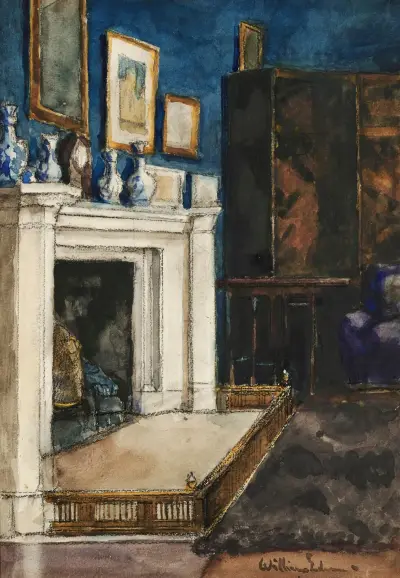 Interior at Windlestone – Nr. 3, Sir William Eden