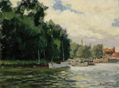 Richmond, Thames, Alfred William Finch
