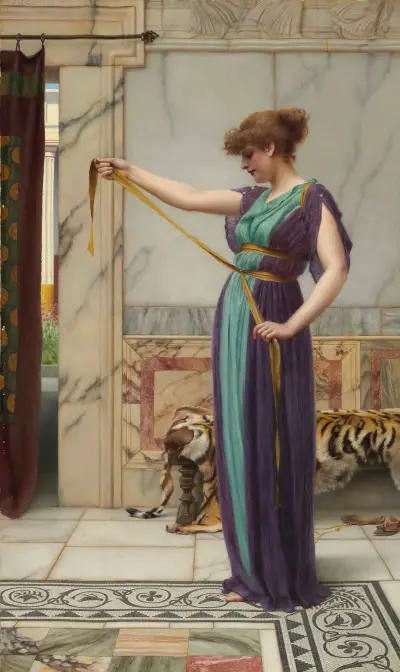 Pompejańska dama, 1891, John William Godward