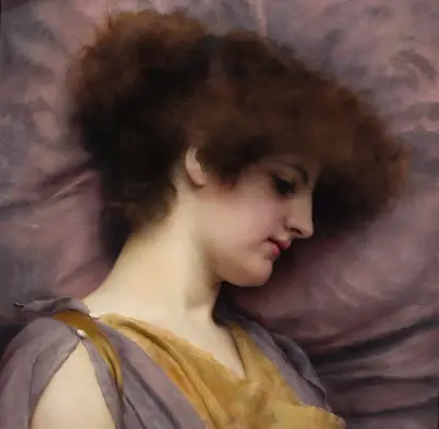 Myśli dalekie, John William Godward