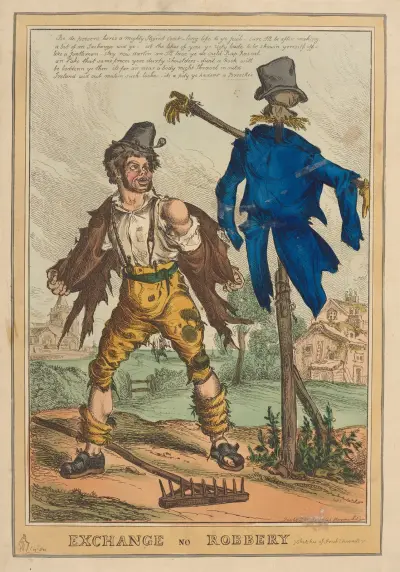 Exchange no robbery. Sketches of Irish character. av William Heath