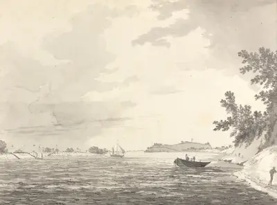 Original Drawings for Choix de Vues de L’Inde and Others Pl.10, William Hodges