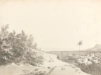 Original Drawings for Choix de Vues de L’Inde and Others Pl.12, William Hodges