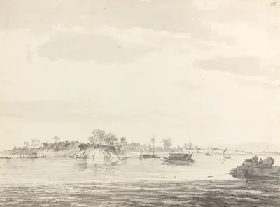 Original Drawings for Choix de Vues de L’Inde and Others Pl.18, William Hodges