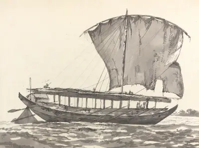 Original Drawings for Choix de Vues de L’Inde and Others Pl.30, William Hodges