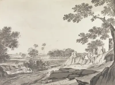 Original Drawings for Choix de Vues de L’Inde and Others Pl.35, William Hodges