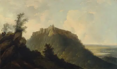 The Fort of Bidjegur, William Hodges
