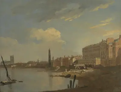 The Thames and the Adelphi, William Hodges