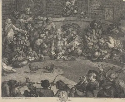 Pit Ticket von William Hogarth