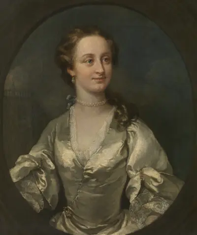 Bildnis einer jungen Frau von William Hogarth