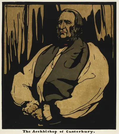 The Archbishop of Canterbury av William Nicholson