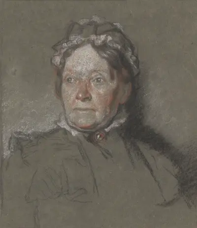 Portrét Annie, umělcovy matky, William Orpen