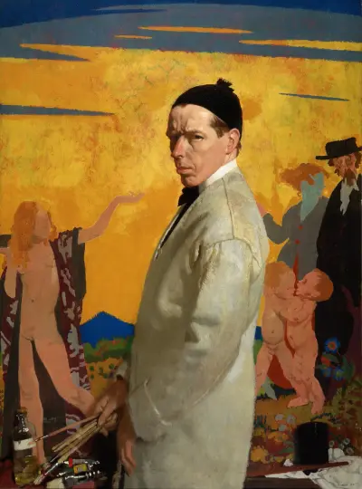 Autoportrét, William Orpen