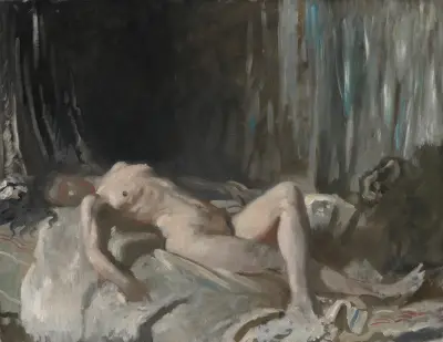 Studie ženského aktu, William Orpen