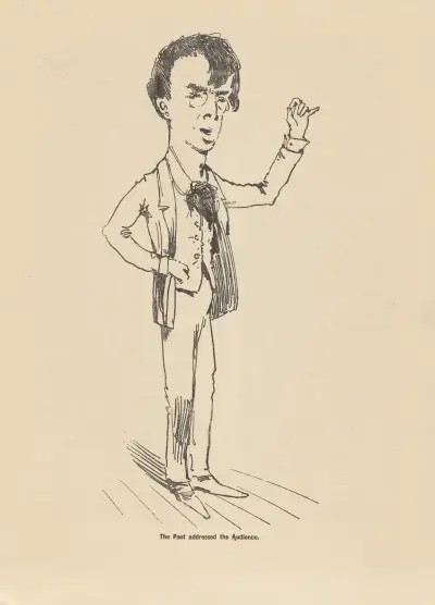 Básník promluvil k publiku, William Orpen