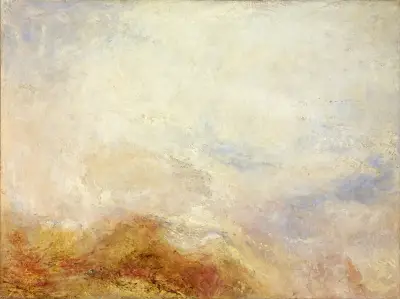 Horská krajina, Val d'Aosta, Joseph Mallord William Turner