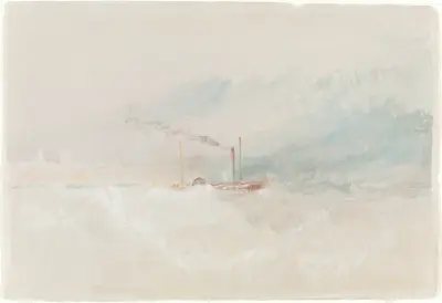 Ein Paketboot vor Dover von Joseph Mallord William Turner