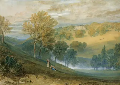 Gledhow Hall, Yorkshire av Joseph Mallord William Turner