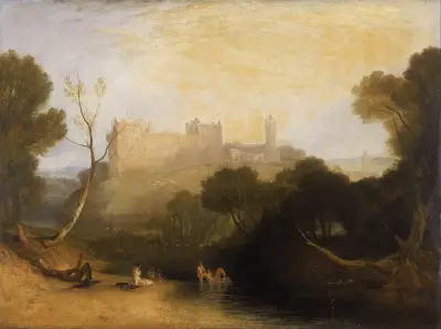 Linlithgow Palace av Joseph Mallord William Turner
