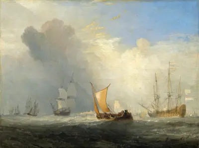 Rotterdam Ferry-Boat av Joseph Mallord William Turner