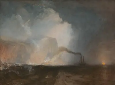 Staffa, Fingal’s Cave av Joseph Mallord William Turner