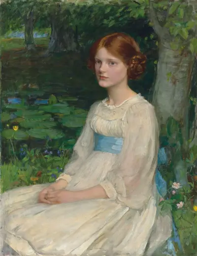 Miss Betty Pollock av John William Waterhouse