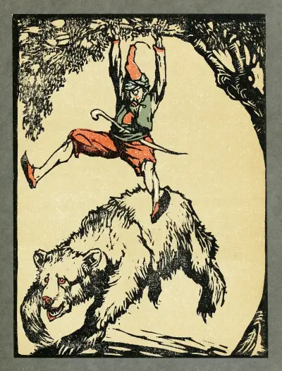 Forty-four Turkish fairy tales Pl 11 av Willy Pogany