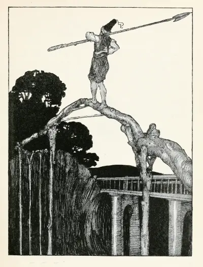 Forty-four Turkish fairy tales Pl 15 av Willy Pogany