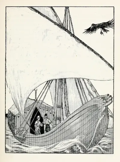 Forty-four Turkish fairy tales Pl 21 av Willy Pogany