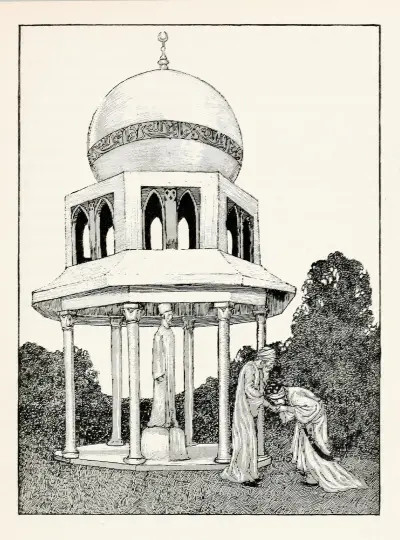 Forty-four Turkish fairy tales Pl 32 av Willy Pogany