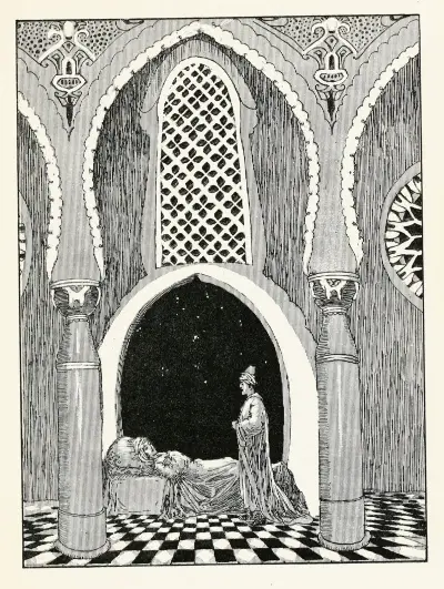 Forty-four Turkish fairy tales Pl 42 av Willy Pogany