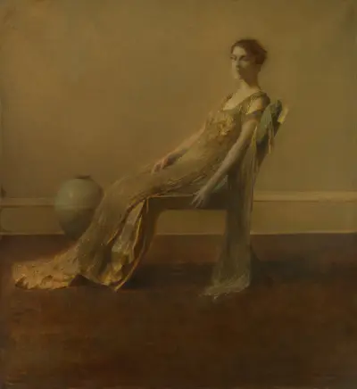 Green and Gold, Thomas Wilmer Dewing