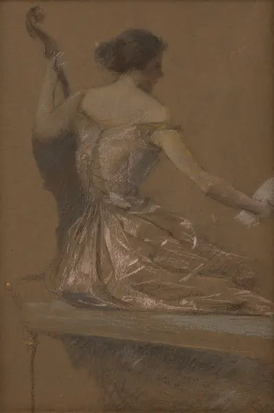 Hudebník, Thomas Wilmer Dewing