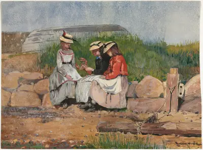 Rybářova dcera, Winslow Homer