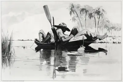 Eine Fischergesellschaft von Winslow Homer
