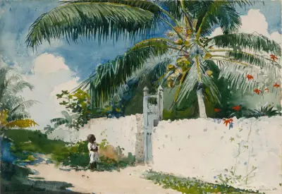 Ogród w Nassau, Winslow Homer
