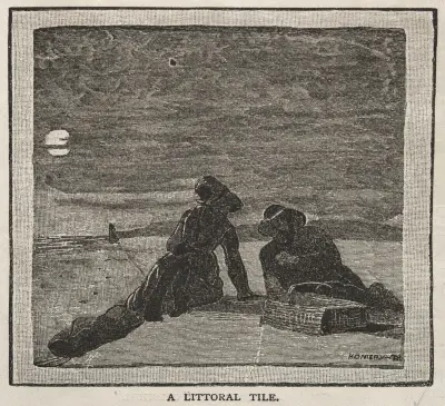 Eine Küstenfliese von Winslow Homer