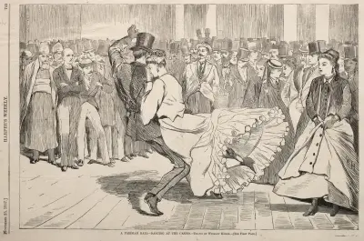 Ein Pariser Ball – Tanz im Casino von Winslow Homer