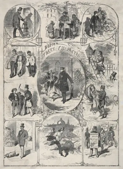 Boston Street Characters av Winslow Homer