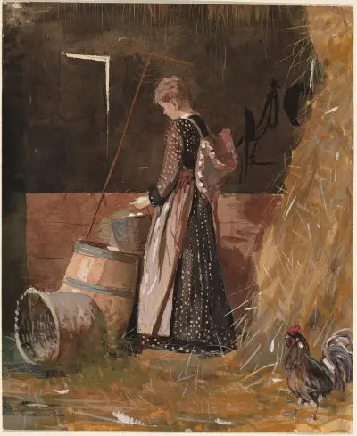 Fresh Eggs av Winslow Homer