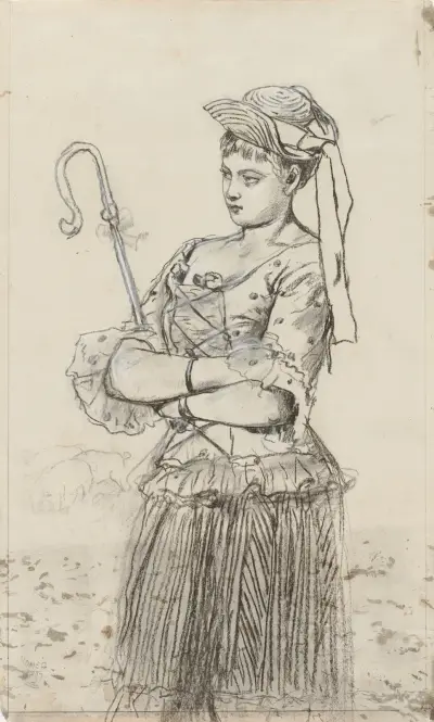 Pastýřka, Winslow Homer