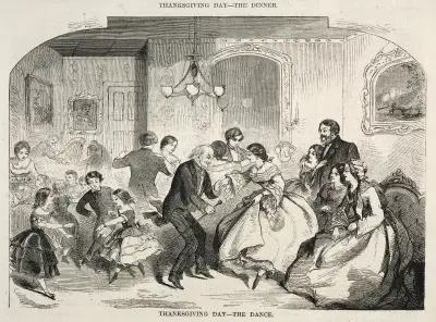 Thanksgiving Day – The Dance av Winslow Homer