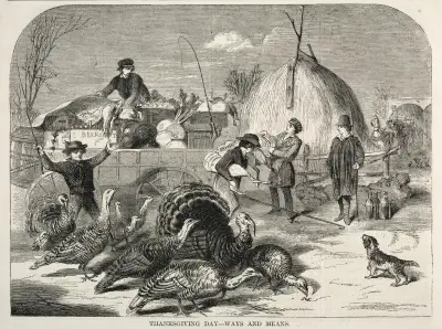 Thanksgiving Day – Ways and Means av Winslow Homer