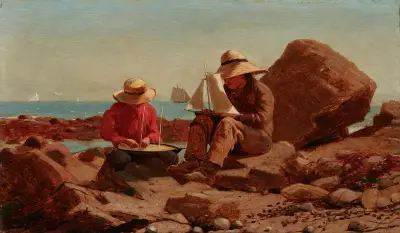 Stavitelé lodí, Winslow Homer