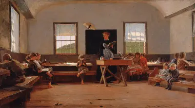 Wiejská škola, Winslow Homer