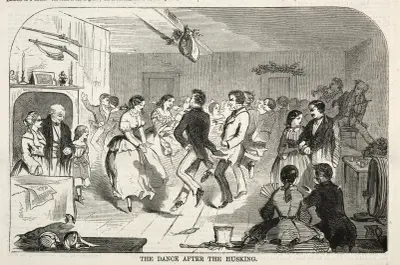 Dansen efter majsflätningen av Winslow Homer
