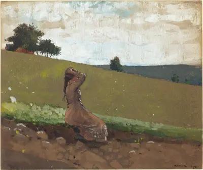 Zielone wzgórze, Winslow Homer