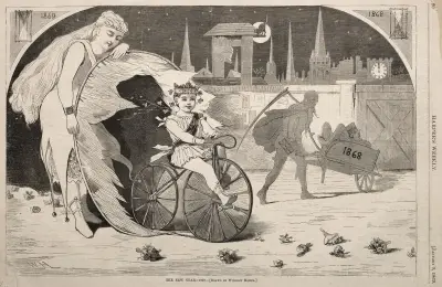 The New Year – 1869 av Winslow Homer