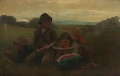 Die Wassermelonenjungen von Winslow Homer