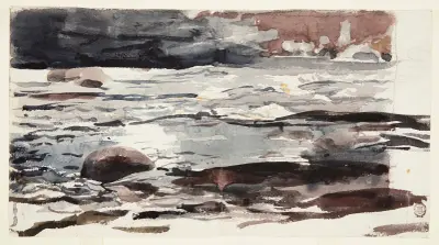 Lesní potok, Winslow Homer